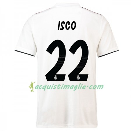 Divisa di Calcio Real Madrid Isco 22 Prima 2018/2019